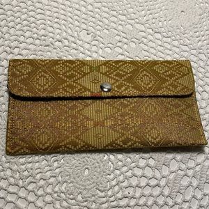 New! Tapestry clutch wallet